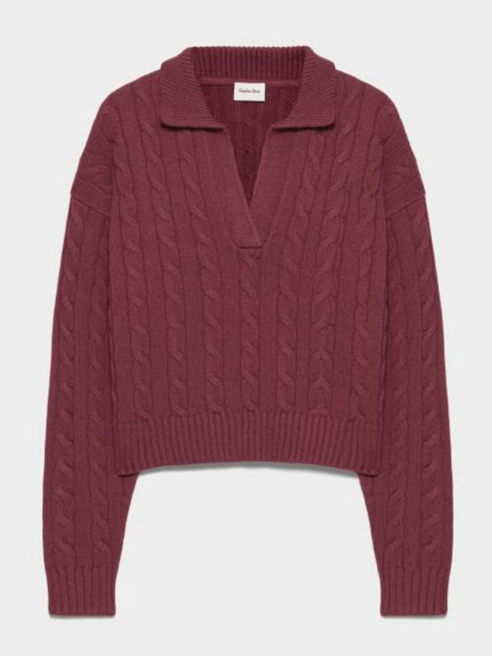 Aritzia Sunday Best Lottie Sweater (Spiced Burgundy | XS)